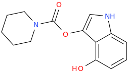  3-(piperidine-1-ylcarbonyloxy)-4-hydroxyindole.png
