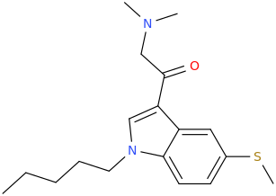 1-(1-pentyl-5-methylmercaptoindole-3-yl)-1-oxo-2-dimethylaminoethane.png
