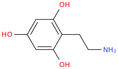 1-(2,4,6-trihydroxyphenyl)-2-aminoethane.png
