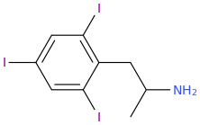 1-(2,4,6-triiodophenyl)-2-aminopropane.png