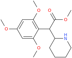 1-(2,4,6-trimethoxyphenyl)-1-carbomethoxy-1-(2-piperidinyl)methane.png