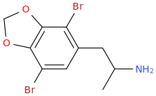 1-(2,5-dibromo-3,4-methylenedioxyphenyl)-2-aminopropane.png