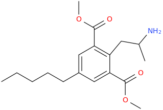 1-(2,6-di-carbomethoxy-4-pentylphenyl)-2-aminopropane.png