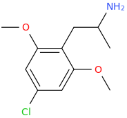 1-(2,6-dimethoxy-4-chlorophenyl)-2-aminopropane.png