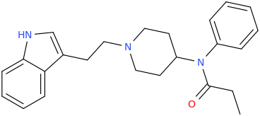 1-(2-(3-indolyl)ethyl)-4-(N-(1-oxopropyl)anilino)-piperidine.png