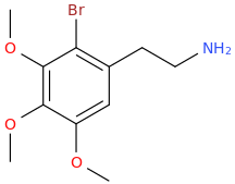 1-(2-bromo-3,4,5-trimethoxyphenyl)-2-aminoethane.png