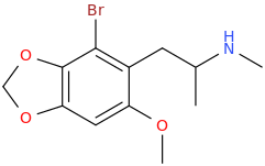 1-(2-bromo-3,4-methylenedioxy-6-methoxyphenyl)-2-methylaminopropane.png