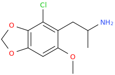 1-(2-chloro-3,4-methylenedioxy-6-methoxyphenyl)-2-aminopropane.png