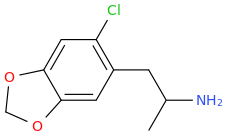 1-(2-chloro-4,5-methylenedioxyphenyl)-2-aminopropane.png