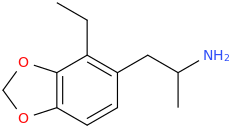 1-(2-ethyl-3,4-methylenedioxyphenyl)-2-aminopropane.png