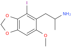 1-(2-iodo-3,4-methylenedioxy-6-methoxyphenyl)-2-aminopropane.png