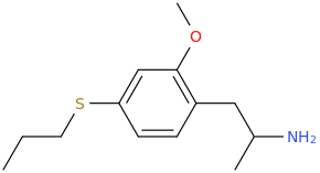 1-(2-methoxy-4-(propylthio)phenyl)-2-aminopropane.png