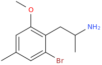 1-(2-methoxy-4-methyl-6-bromophenyl)-2-aminopropane.png