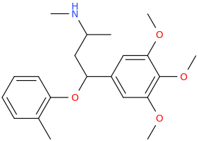 1-(2-methylphenyl)-1-oxa-2-(3,4,5-trimethoxyphenyl)-4-methylaminopentane.png