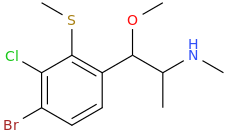 1-(2-methylthio-3-chloro-4-bromophenyl)-1-methoxy-2-methylaminopropane.png