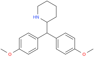 1-(2-piperidinyl)-1,1-bis-(4-methoxyphenyl)methane.png