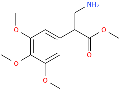 1-(3,4,5-trimethoxyphenyl)-1-carbomethoxy-2-aminoethane.png
