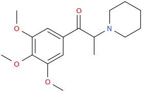 1-(3,4,5-trimethoxyphenyl)-1-oxo-2-(1-piperidinyl)propane.png