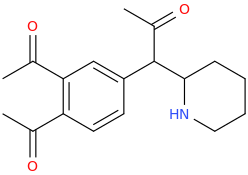 1-(3,4-diacetylphenyl)-1-(2-piperidinyl)-2-oxopropane.png