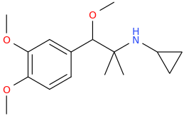 1-(3,4-dimethoxyphenyl)-1-methoxy-2-(cyclopropyl)amino-2,2-dimethylethane.png