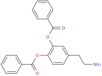 1-(3,4-diphenylcarbonyloxyphenyl)-2-aminoethane.png