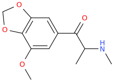 1-(3,4-methylenedioxy-5-methoxyphenyl)-1-oxo-2-methylaminopropane.png