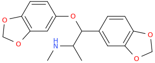 1-(3,4-methylenedioxyphenoxy)-2-methylamino-1-(3,4-methylenedioxyphenyl)-propane.png
