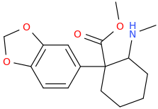 1-(3,4-methylenedioxyphenyl)-1-carbomethoxy-2-methylaminocyclohexane.png