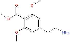 1-(3,5-dimethoxy-4-carbomethoxyphenyl)-2-aminoethane.png