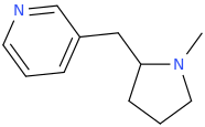 1-(3-pyridinyl)-(1-methyl-2-pyrrolidinyl)methane.png