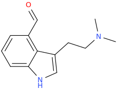 1-(4-(oxomethyl)indole-3-yl)-2-dimethylaminoethane.png