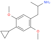 1-(4-cyclopropyl-2,5-dimethoxyphenyl)-2-aminopropane.png