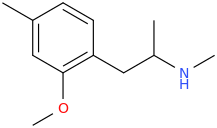 1-(4-methyl-2-methoxyphenyl)-2-methylaminopropane.png
