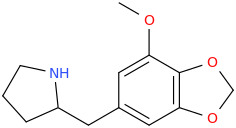 1-(5-methoxy-3,4-methylenedioxyphenyl)-1-(2-pyrrolidinyl)-methane.png