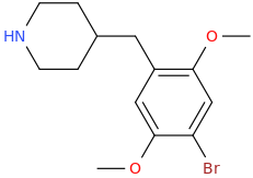 1-(piperidin-4-yl)-1-(4-bromo-2,5-dimethoxyphenyl)methane.png