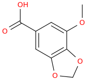 1-carboxy-3,4-methylenedioxy-5-methoxybenzene.png