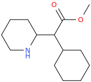 1-cyclohexyl-1-carbomethoxy-1-(2-piperidinyl)methane.png
