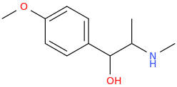 1-methoxy-4-(1-hydroxy-2-methylamino-propyl)-benzene.png