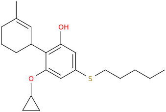 1-methyl-3-(2-hydroxy-6-cyclopropyloxy-4-pentylthiophenyl)cyclohexene.png