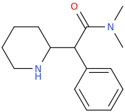 1-phenyl-1-(N,N-dimethylaminocarbonyl)-1-(2-piperidinyl)methane.png