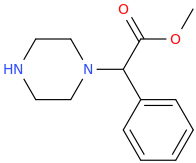 1-phenyl-1-carbomethoxy-1-(1-piperazinyl)methane.png