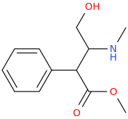 1-phenyl-1-carbomethoxy-2-methylamino-3-propanol.png
