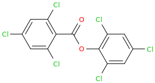 2,4,6-trichlorophenylcarbonyloxy-2,4,6-trichlorobenzene.png