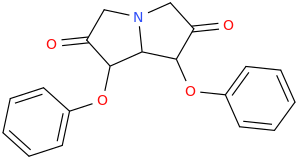 2,6-di-oxo-1,7-di-phenoxypyrrolizidine.png