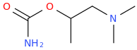 2-((aminocarbonyl)oxy)-N,N-dimethyl-1-propanamine.png