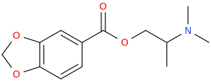 2-(dimethylamino)propyl-3,4-methylenedioxybenzoate.png