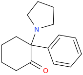 2-phenyl-2-pyrrolidino-cyclohexanone.png