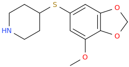 3,4-methylenedioxy-5-methoxyphenyl piperidin-4yl thioether.png