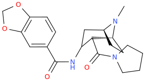 3-(3,4-methylenedioxyphenylformylamino)-2-(1-pyrrolidinylformyl)tropane.png