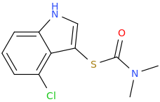 3-(dimethylaminocarbonylthio)-4-chloroindole.png